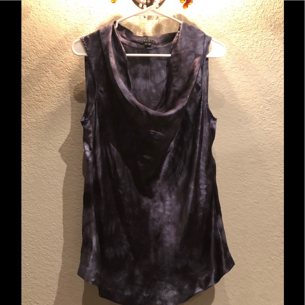Theory Medium Blue/Purple Top